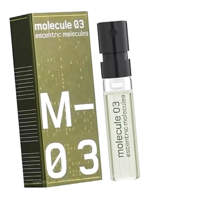 Сэмпл парфюма Escentric Molecules Molecule 03 2 / Туалетная вода Эксцентрик Молекула Молекула 03 пробник