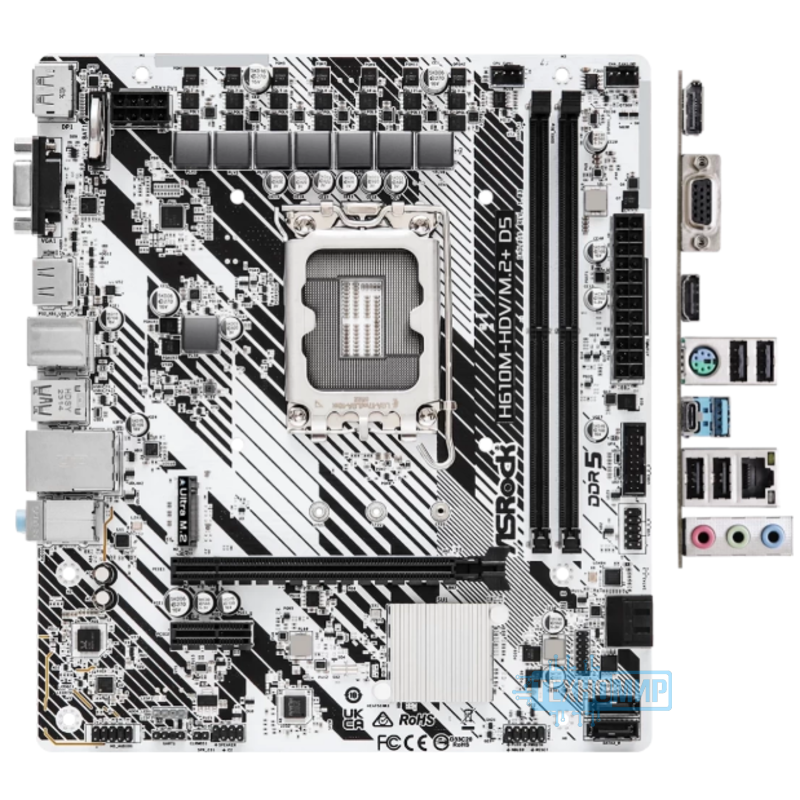 Материнская плата ASRock H610M-HDV/M.2+ D5