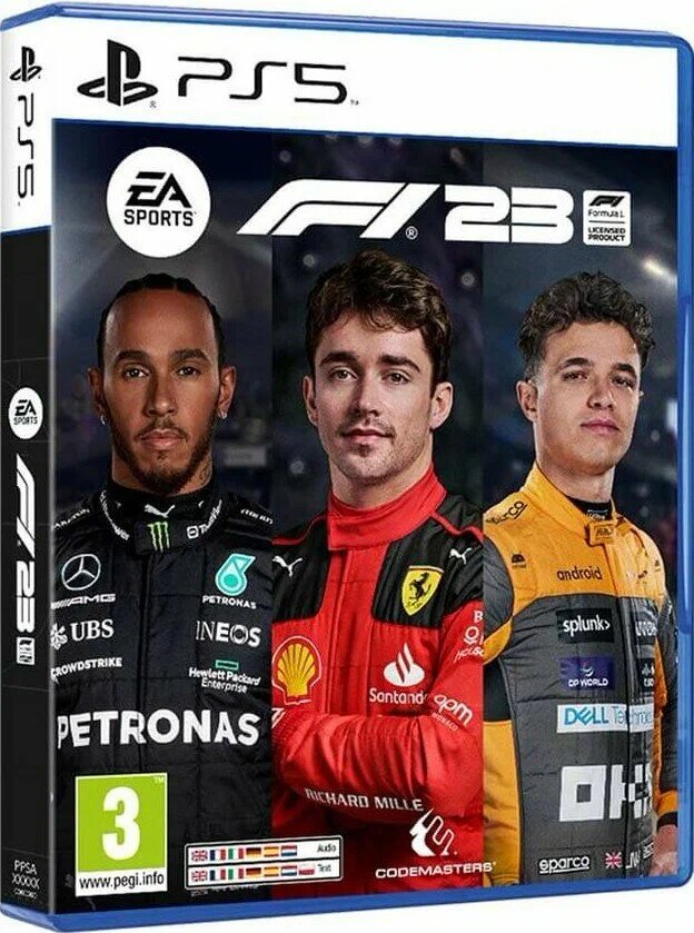 Игра F1 Formula 1 2023 (Диск), формула 1 2023, (Английская версия) для PS5