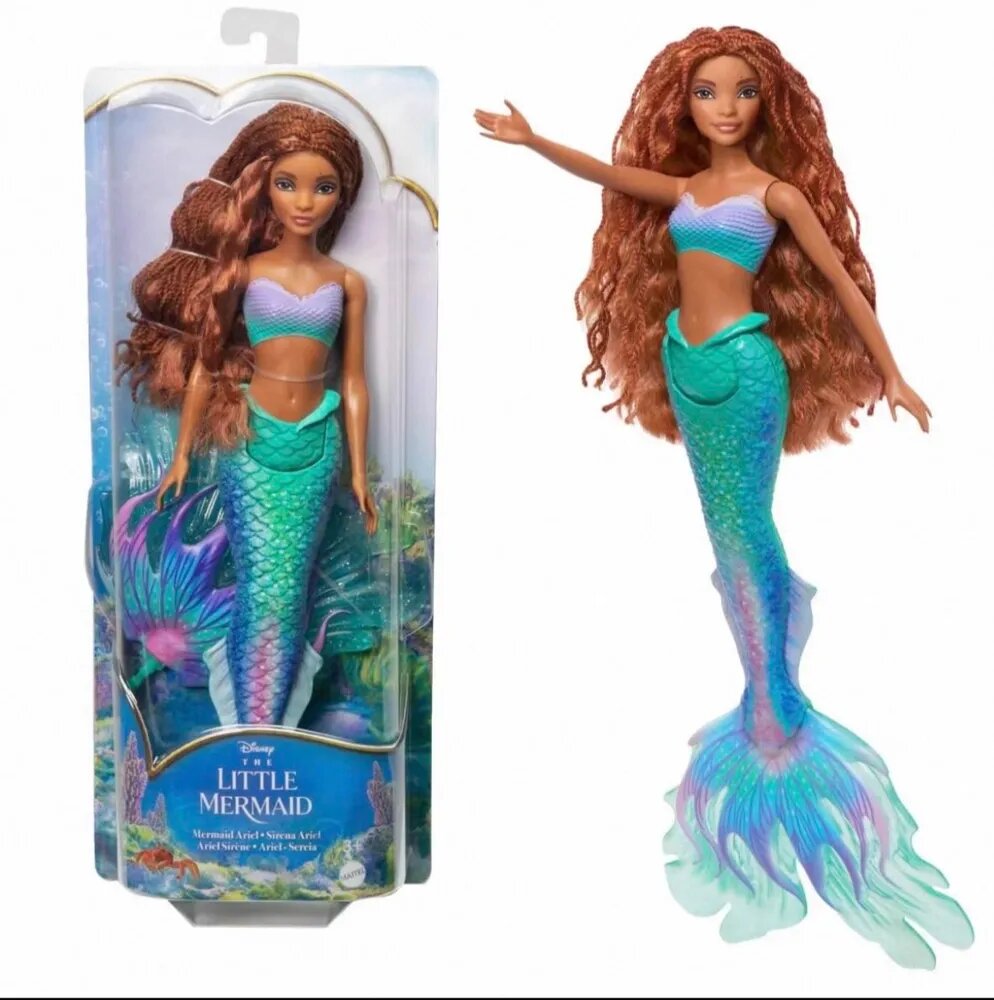 Barbie Disney Little Mermaid Ariel2023 Диснеевская русалочка-барби 2023