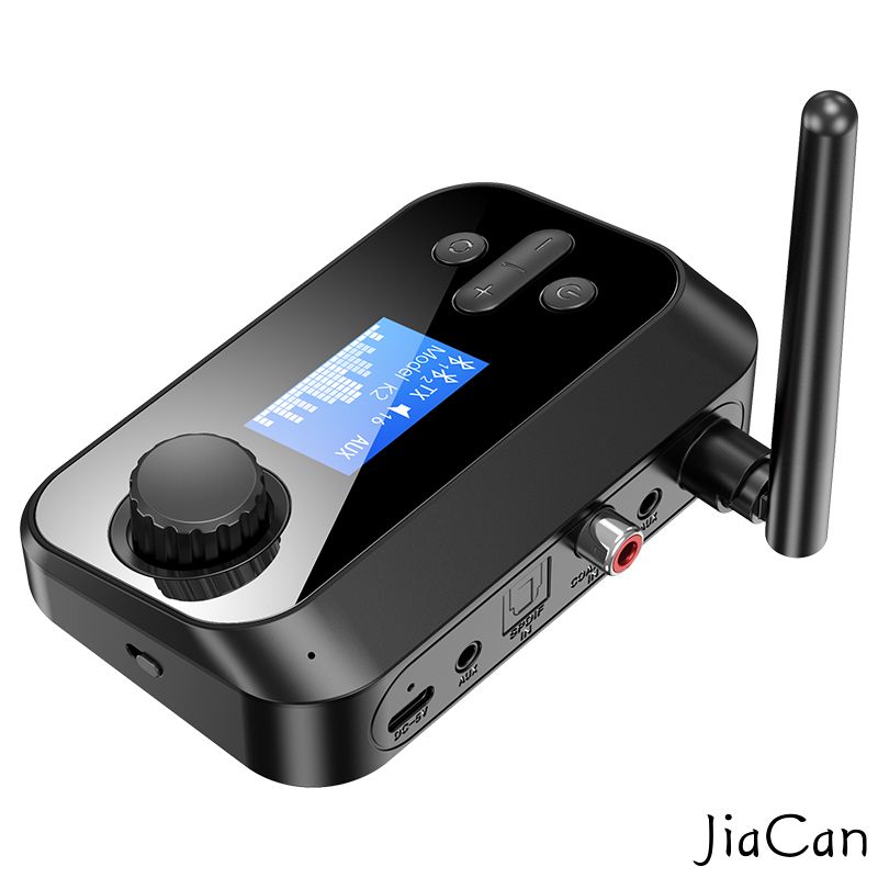 Bluetooth 5.3 Адаптер-передатчик (Transmitter/Receiver) Dual Link 2-в-1, для TV, Автомагнитолы, Акустики, ПК