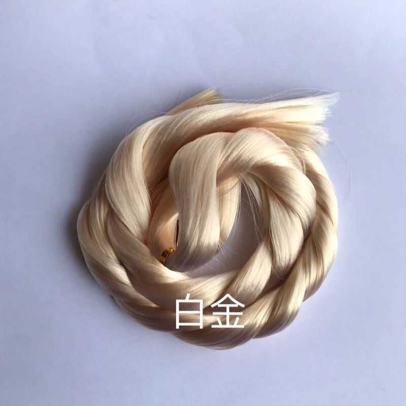 Синтетический парик для кукол BJD Bitsu Azone, конфетный цвет, 60-70 см Color-03, 50g-60-70cm