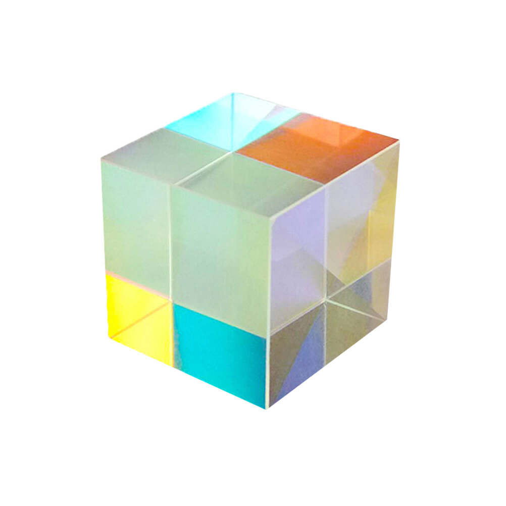 Творческий Оптический Стеклянный Кубик Для Домашнего Украшения 2x2x2 Cm