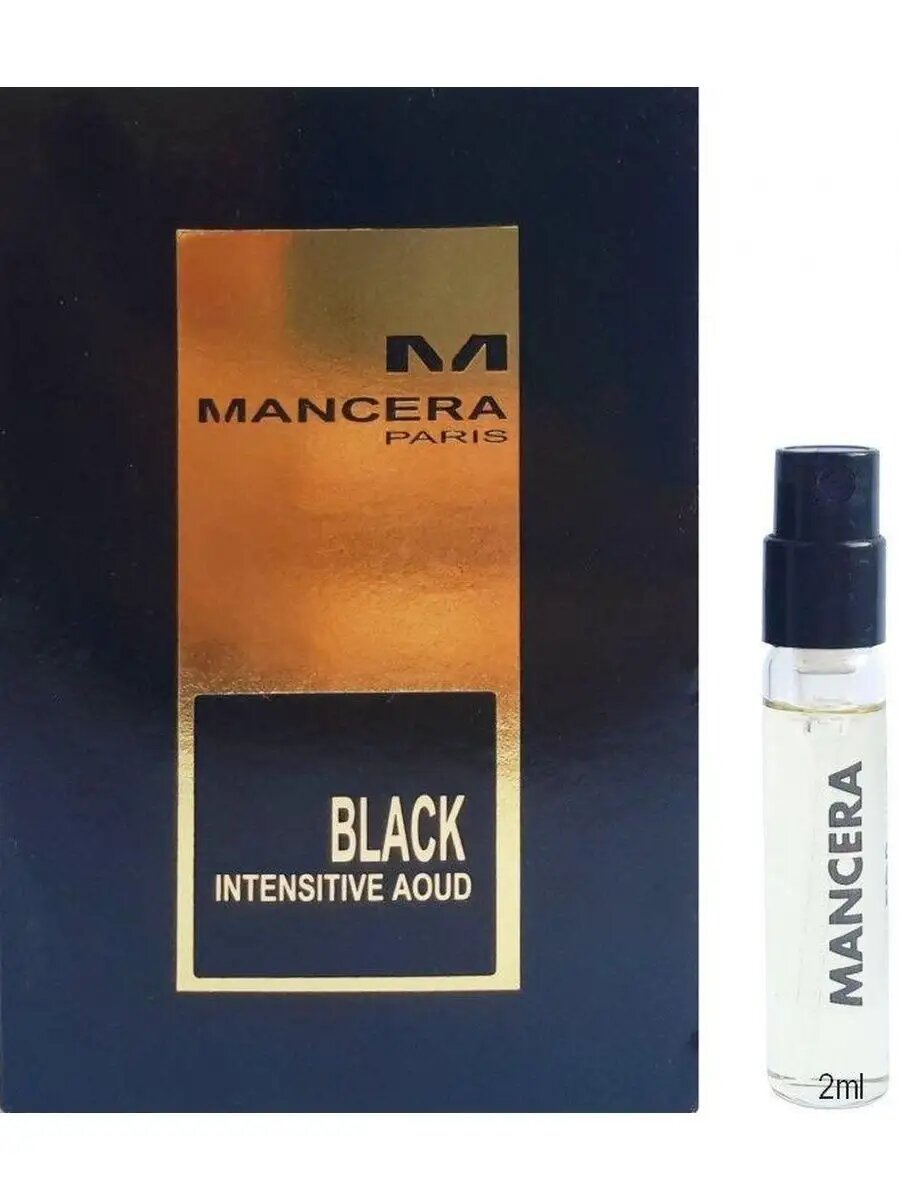 Mancera Black Intensitive Aoud Парфюмерная вода унисекс 2 ml Sample