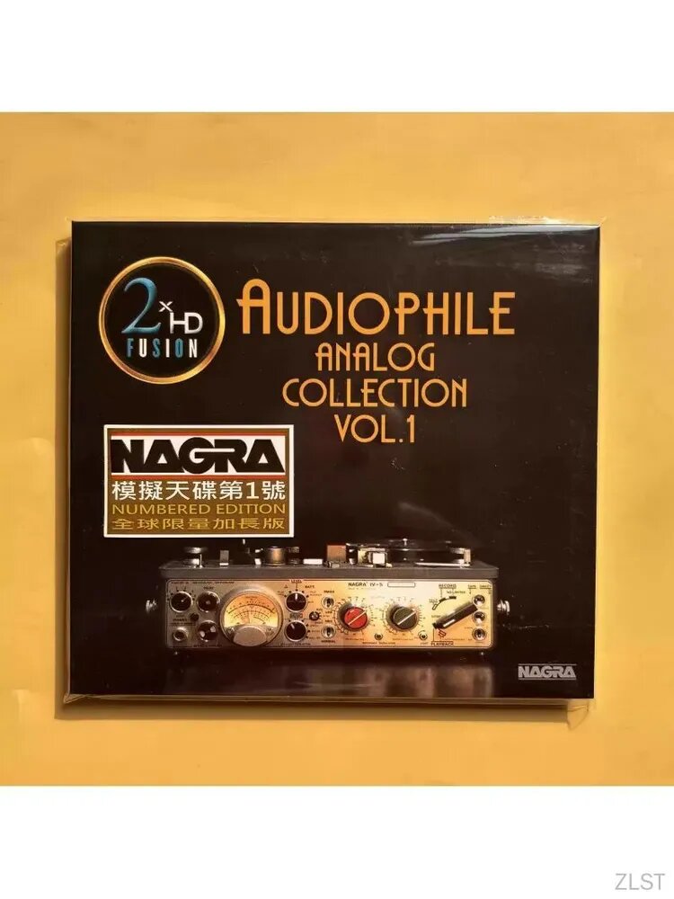 Официальный аудиофильский аналоговый тестовый диск №1, Hi-Fi качество, для аудиосистем и авто