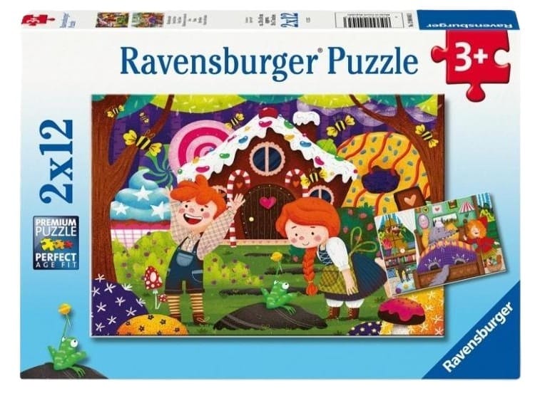 Пазл Ravensburger Мир сказок, 24 элемента, разноцветный