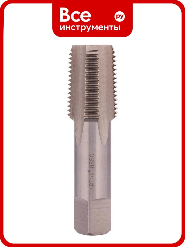 Метчик машинно-ручной VOLKEL NPT 1/2 -14 HSS-G V63518