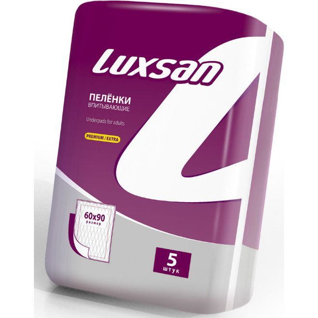 Люксан пеленки Premium Extra 60х90 N5