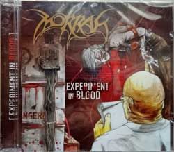 Музыкальный диск MORRAH 'Experiment In Blood' (2005 Russian press, MHP 05-042/MR 015-05, mint/mint, still sealed) (CD)