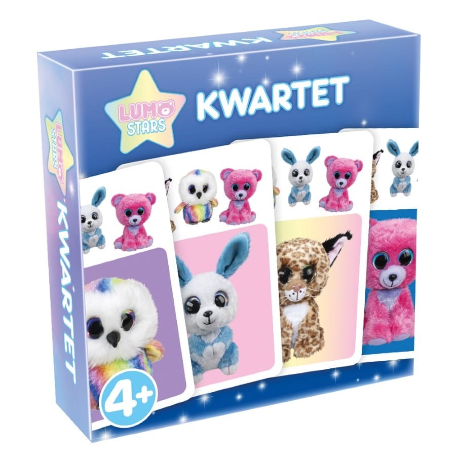 Настольная игра Tactic Lumo Kwartet, разноцветный