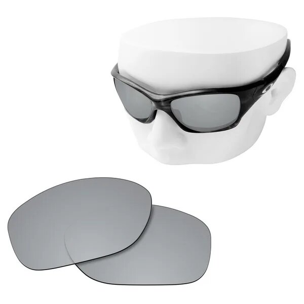 Линзы Oakley Pit Bull OO9127, серый, Silver Mirror