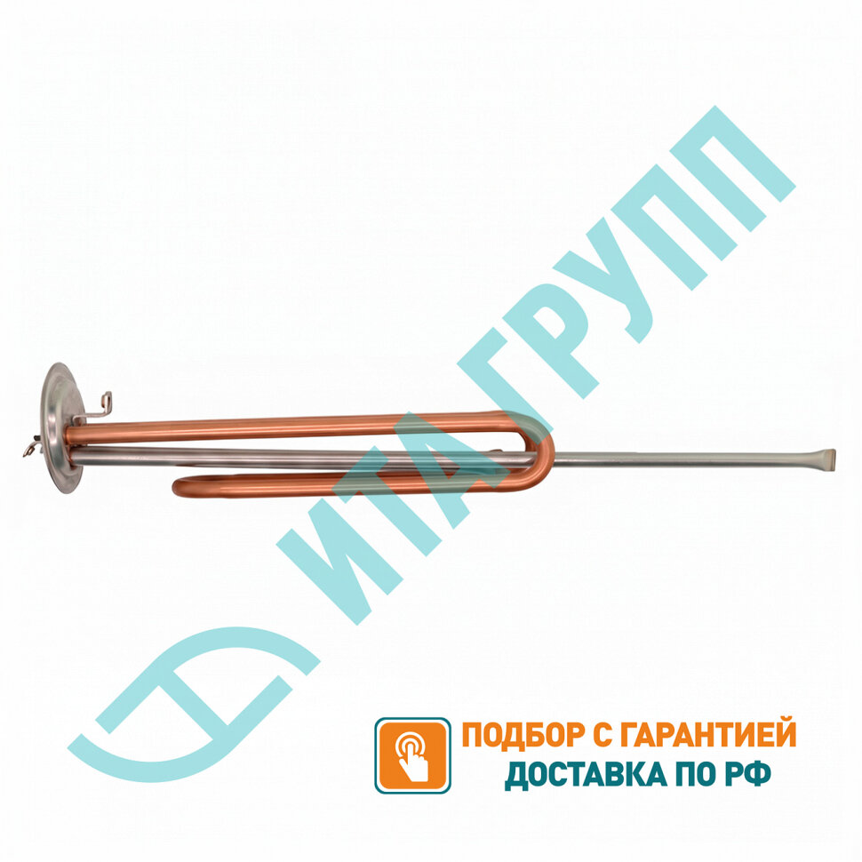 ТЭН 2кВт (2000Вт) RF для водонагревателя ATT, Termolux, под анод М6, итатэн, 20060