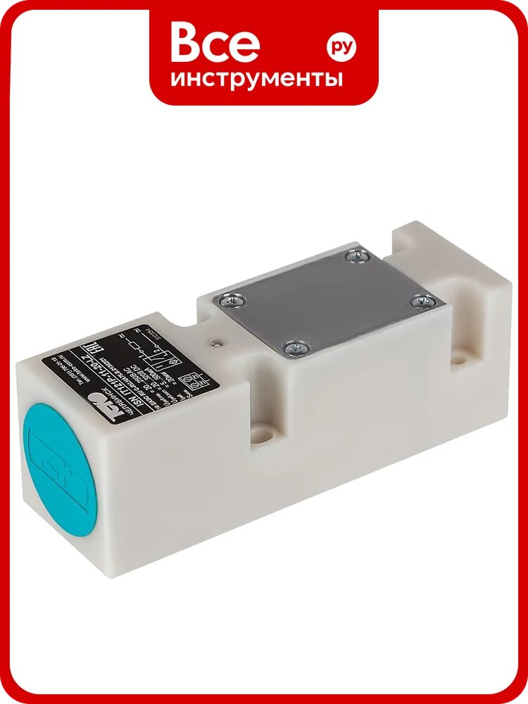 Индуктивный датчик теко ISN IT121P-12-20-LZ Sn=20 мм, корпус 40x40x120 Пластик не заподлицо 20…250/20.320 В AC/DC NC, IP67, клемм. коробка 00-00037106