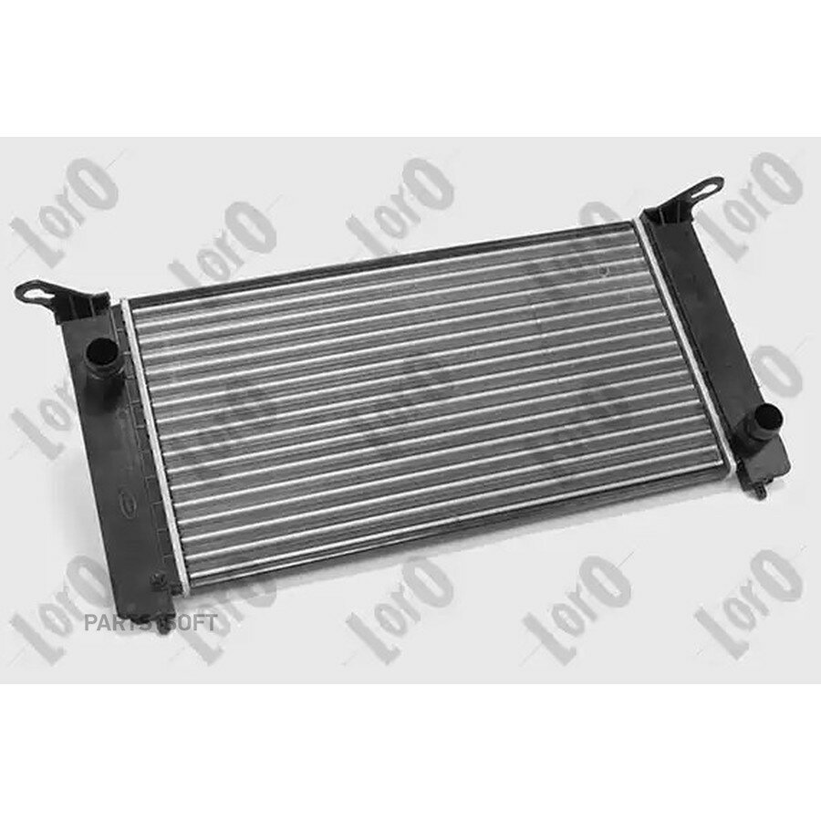 Радиатор системы охлаждения FIAT: STILO (192_) 1.2i 16V/1.4i 16V/1.6i 16V 01-06, STILO MULTI WAGON ( от официального дистрибьютора, LORO, артикул 0160170020