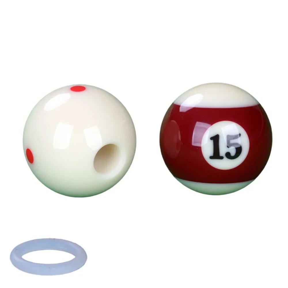 Бильярдный шар с отверстием для тренировки, Take the target ball - Chinese style