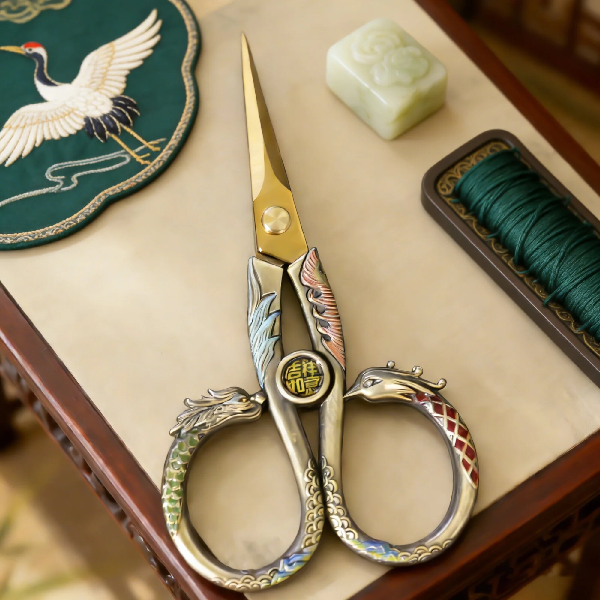 Мини-ножницы для рукоделия Scissors-Bronze
