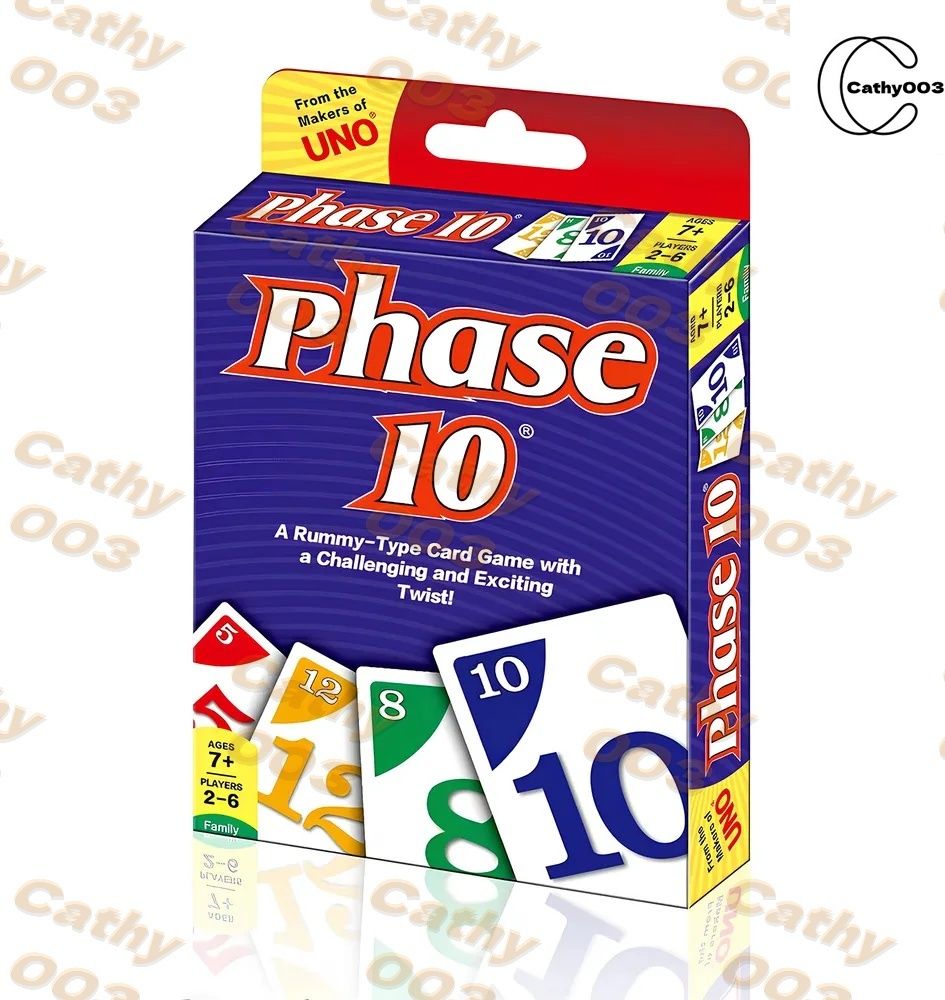 Настольная карточная игра UNO Phase 10 (УНО Фаза 10)