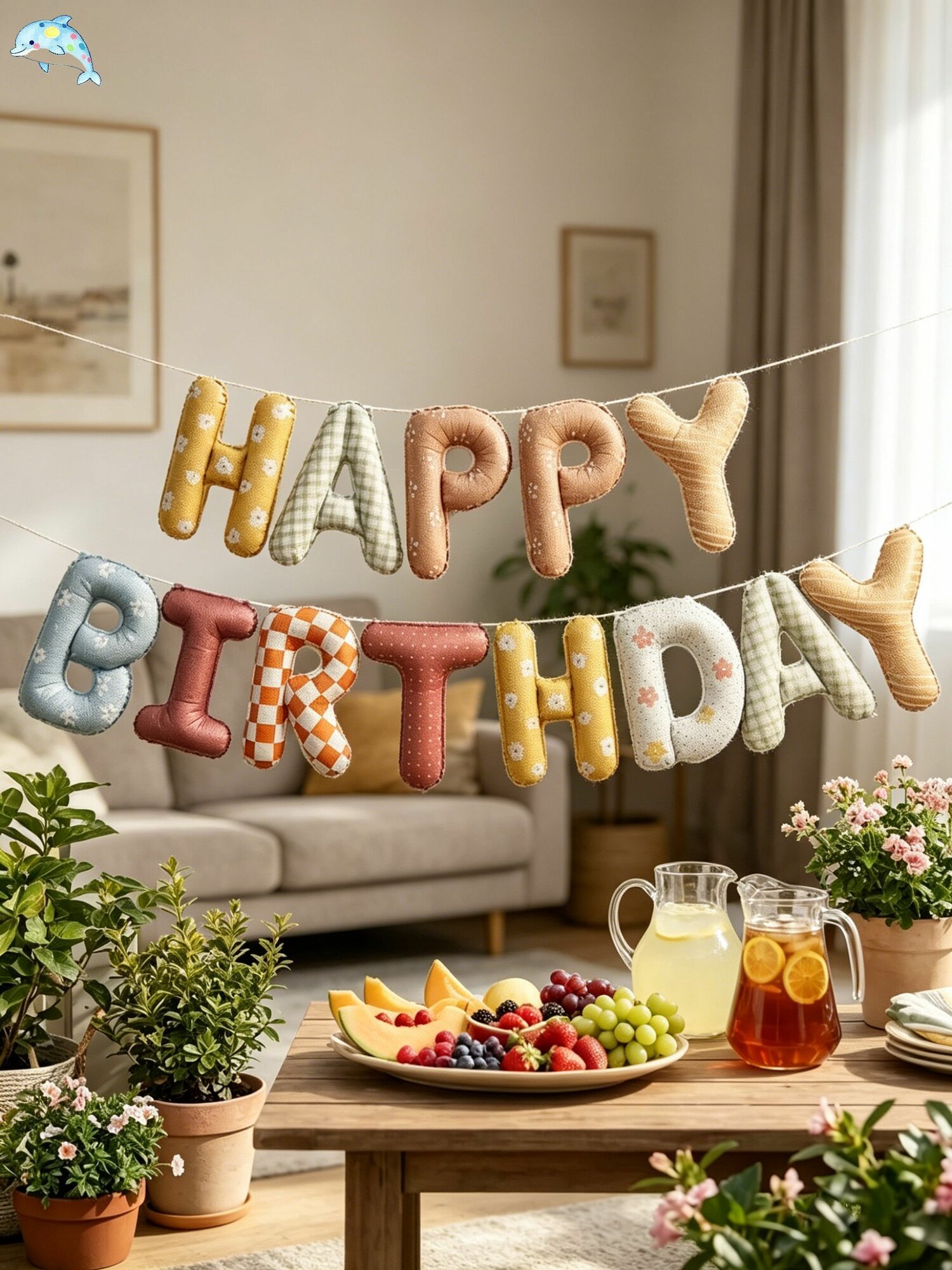 Набор буквенных воздушных шаров Happy Birthday в винтажном стиле, декор для праздника, многоразовые