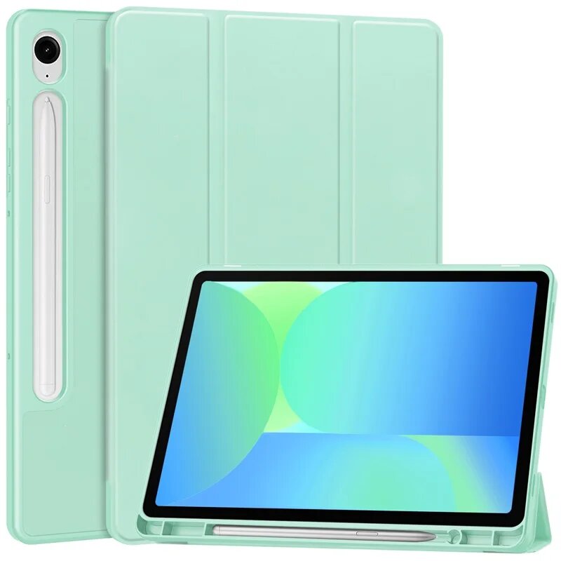 Чехол для Samsung Galaxy Tab S7 S8 12.4, Light green