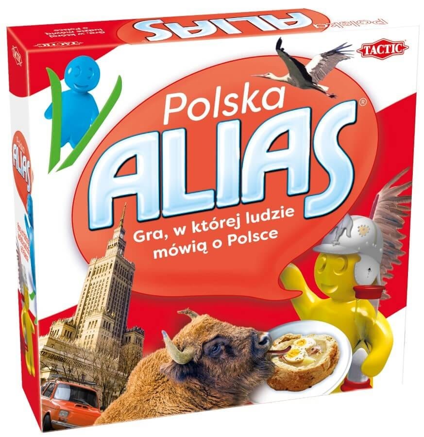 Настольная игра Tactic Alias Польша, разноцветная