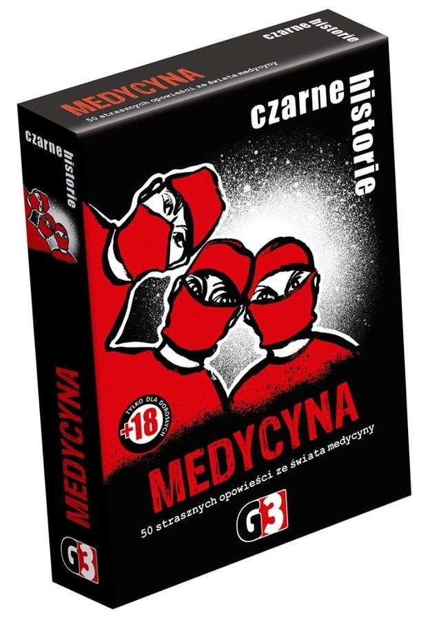 Настольная игра G3 "Чёрные истории" Медицина