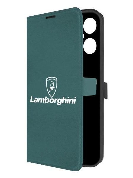 Чехол для смартфона, телефона Krutoff TECNO Pova Neo 3 Lamborghini зеленый опал