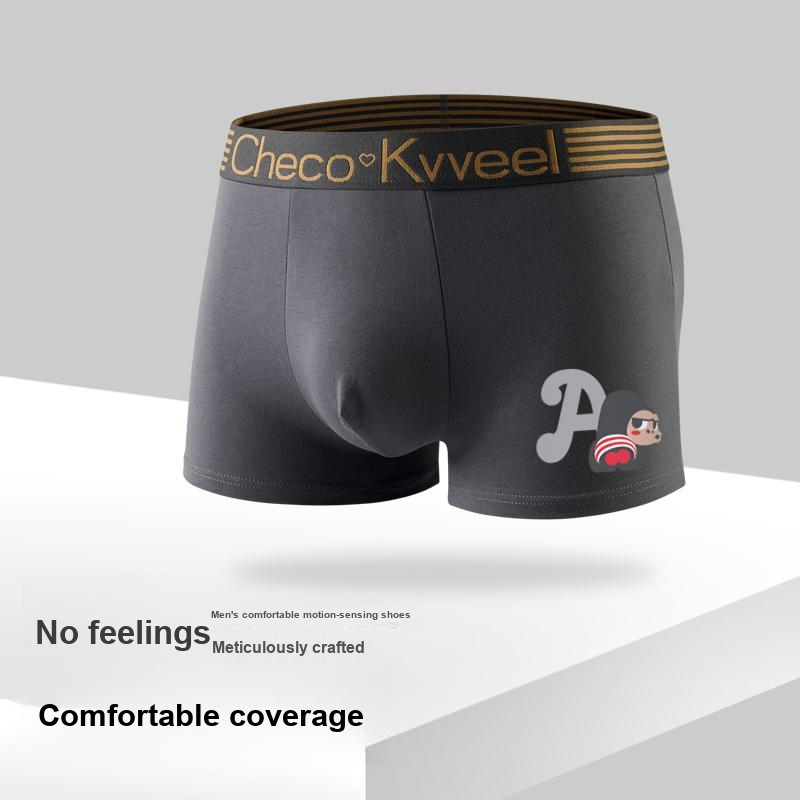 Трусы ADOONGA, размер 2XL, темно-серый — фото 1