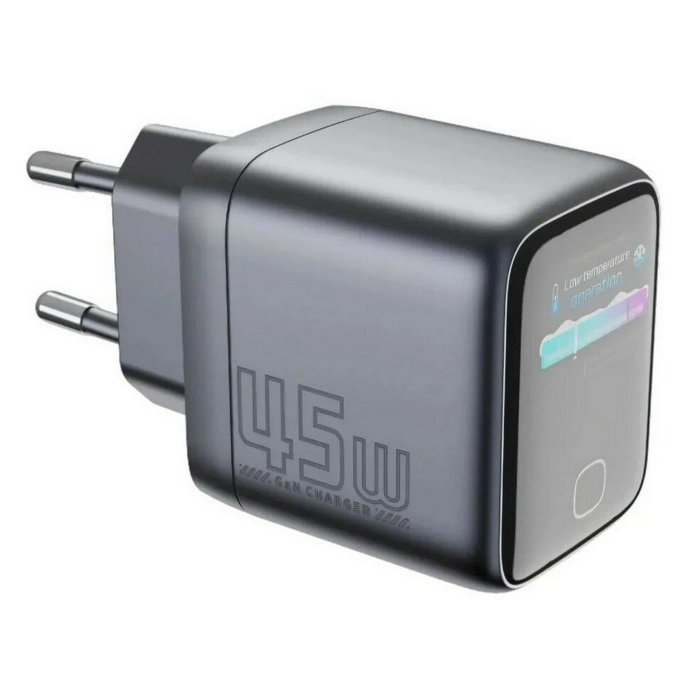 Сетевой адаптер с цифровым дисплеем JCID PD 45W Fast Charger (JCID-45D)