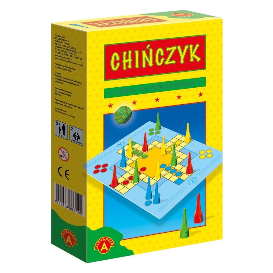 Настольная игра Alexander Лудо мини, разноцветный