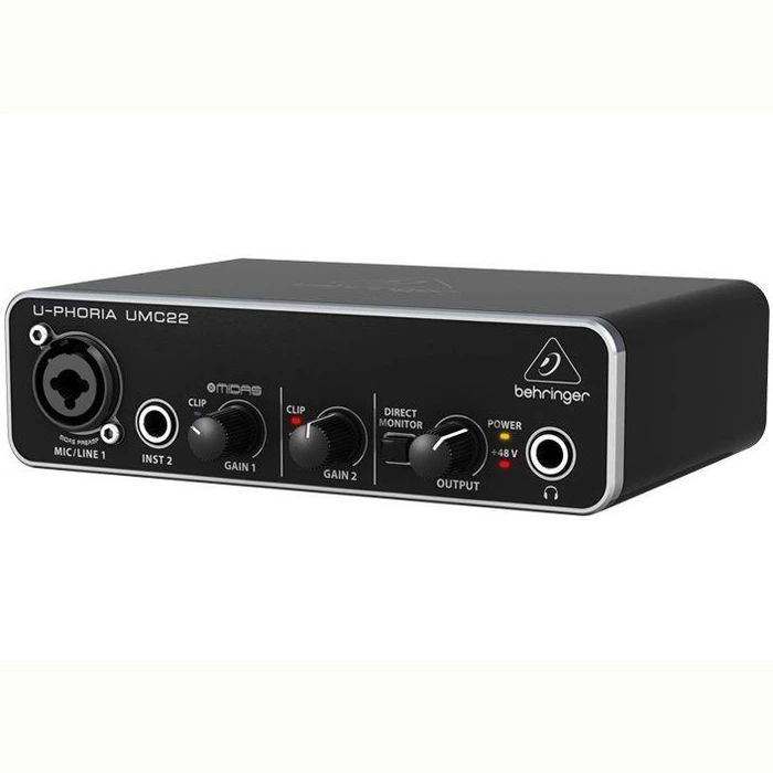 Behringer U-PHORIA UMC22 Аудиоинтерфейс