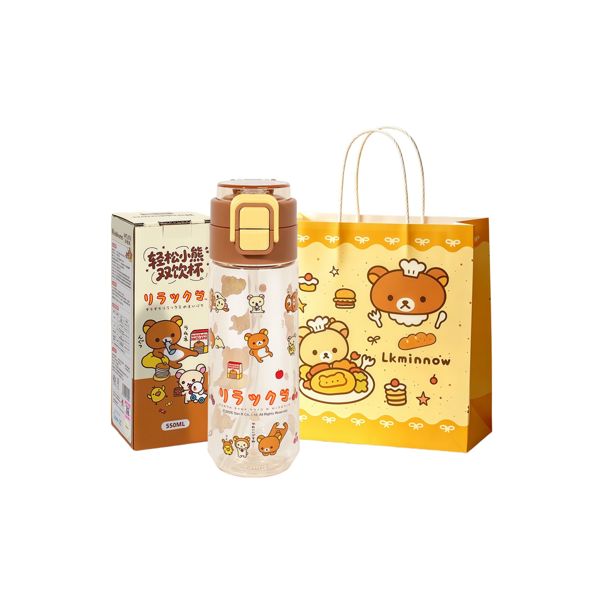 Бокалы и стаканы Rilakkuma x SAN-X