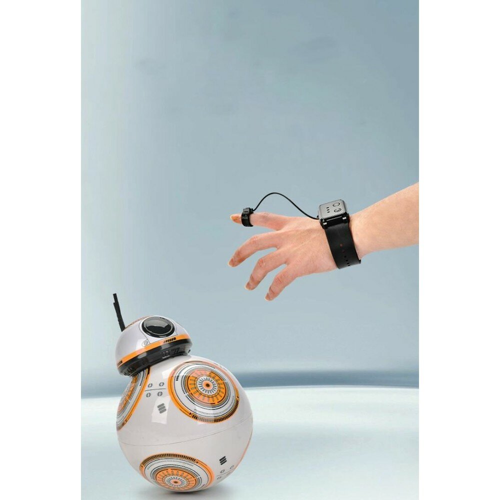 Робот-дроид BB-8 на радиоуправлении со звуком и подсветкой, для детей от 3 лет