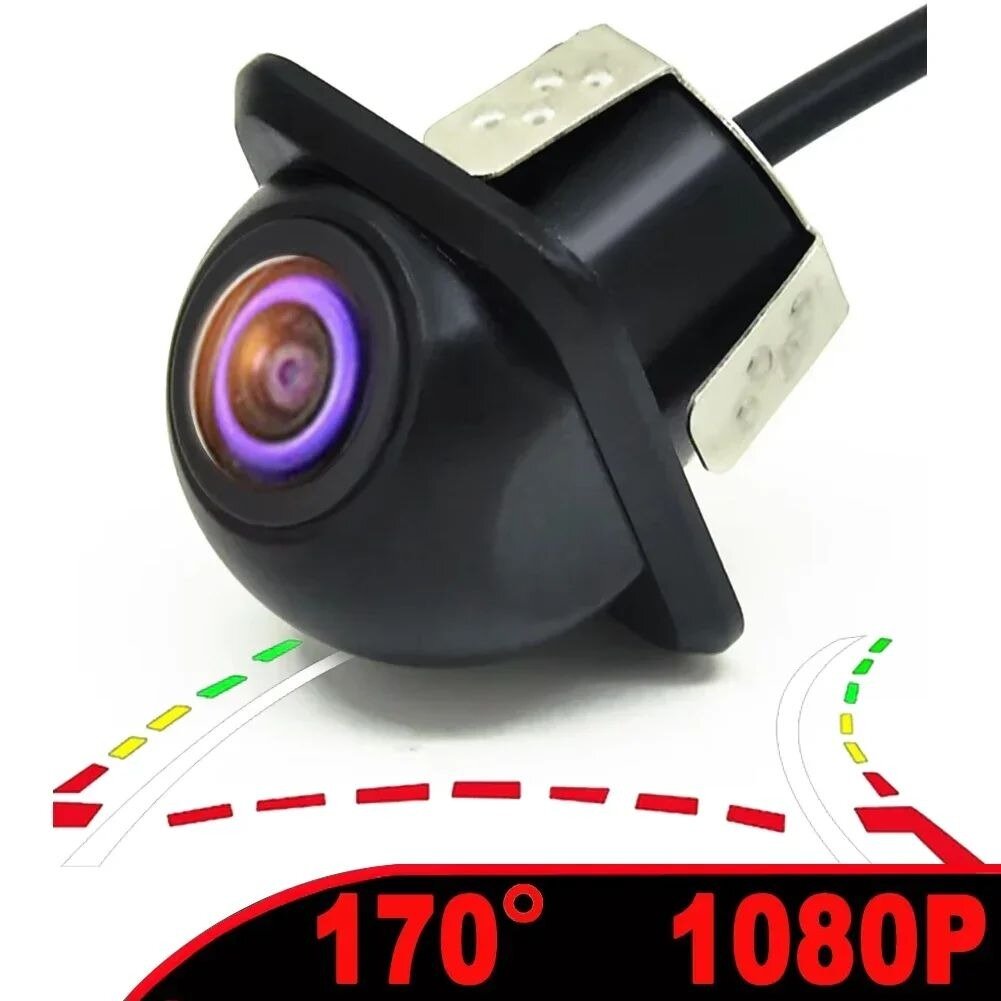 WF HD AHD 1080P 170-градусная камера рыбий глаз со звездным ночным видением, универсальная камера заднего вида