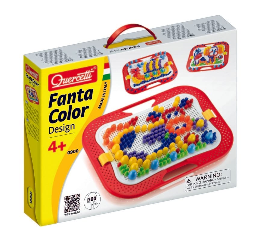 Мозаика Quercetti Fanta Color, разноцветный, 300 элементов