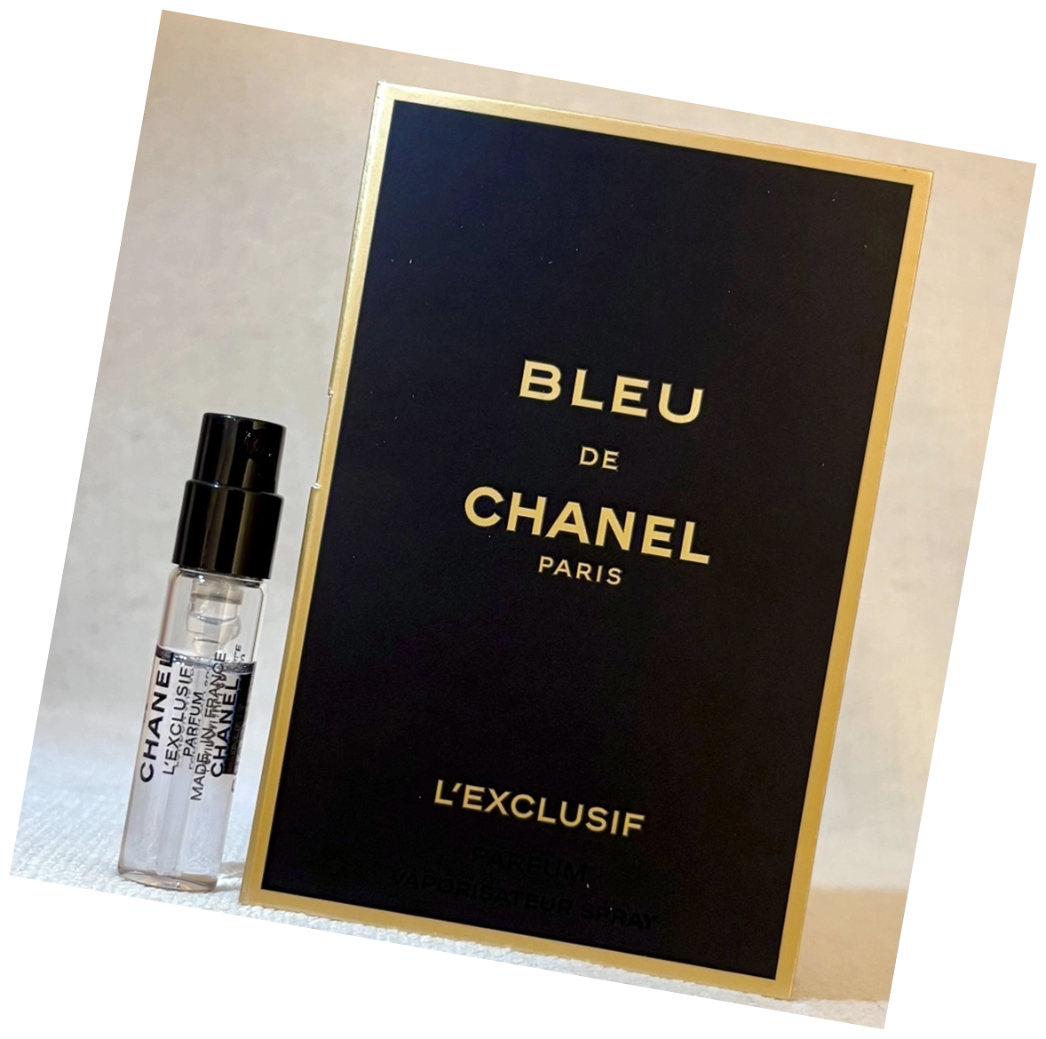 Духи Chanel Bleu De Chanel L Exclusif мужской аромат 1.5 мл сэмпл - Блю Де Шанель Л Эксклюзив