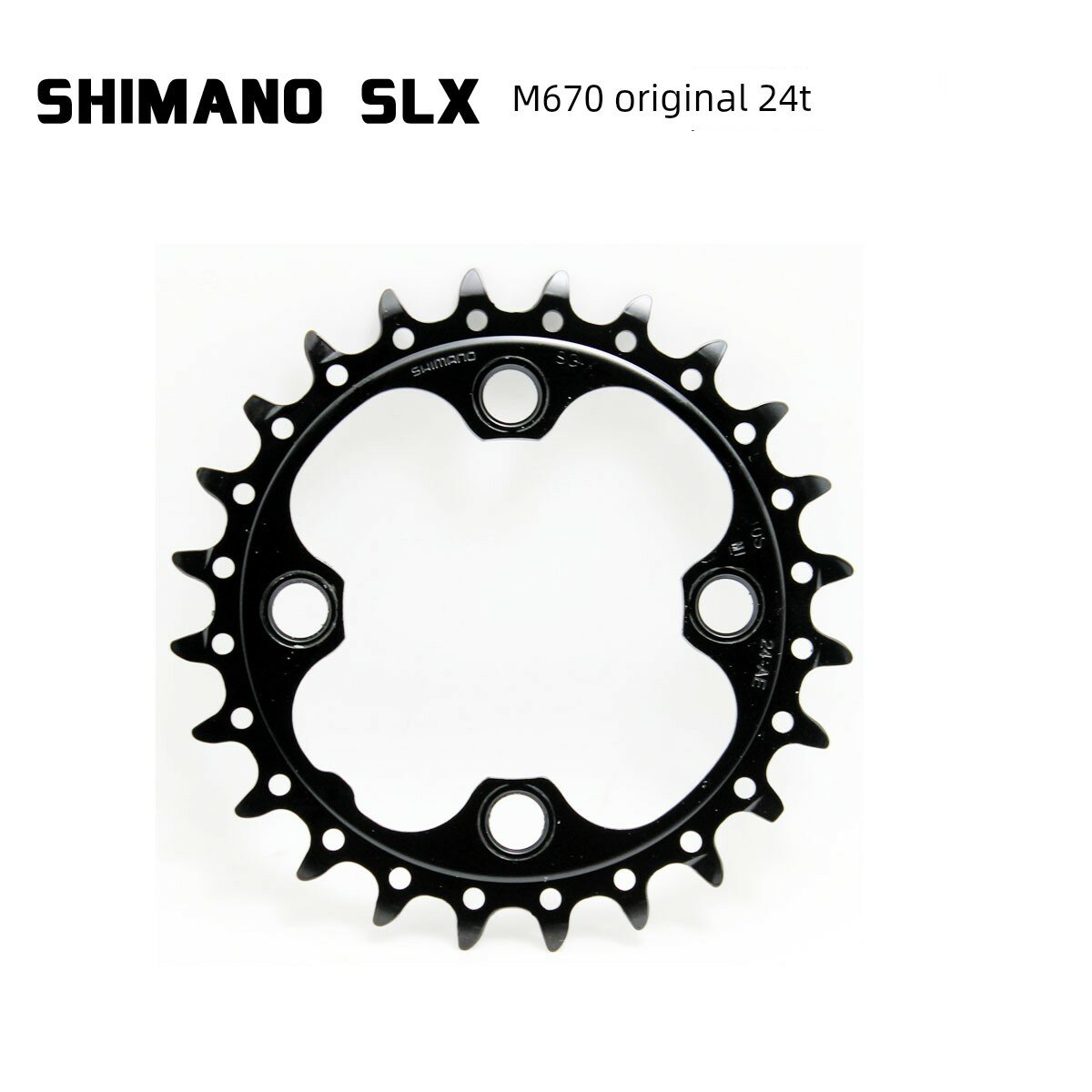 Shimano SLX M670 24T звезда — премиум компонент для плавного переключения передач в бездорожье