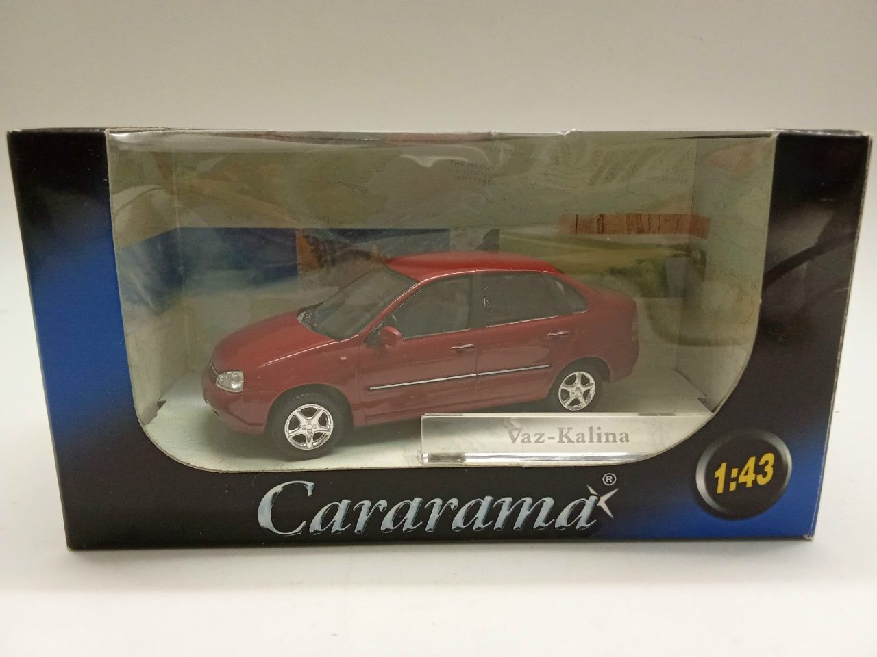 Модель авто 1:43 Vaz Kalina Lada Kalina Лада Калина Cararama в коробке