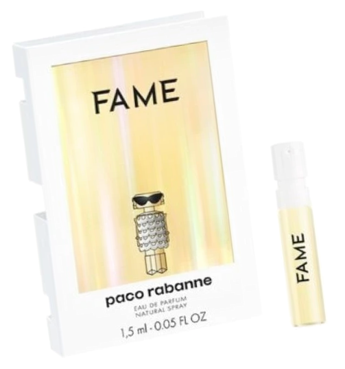 Парфюмерная вода Paco Rabanne Fame пробник 1.5 / Пако Рабан Фейм миниатюра / Стойкий и яркий аромат