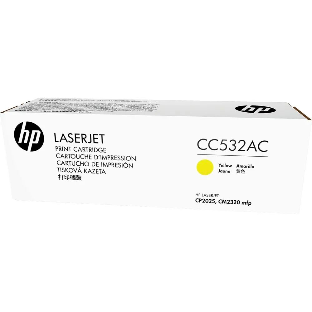 Картридж HP CC532AC / CC532A №304A желтый