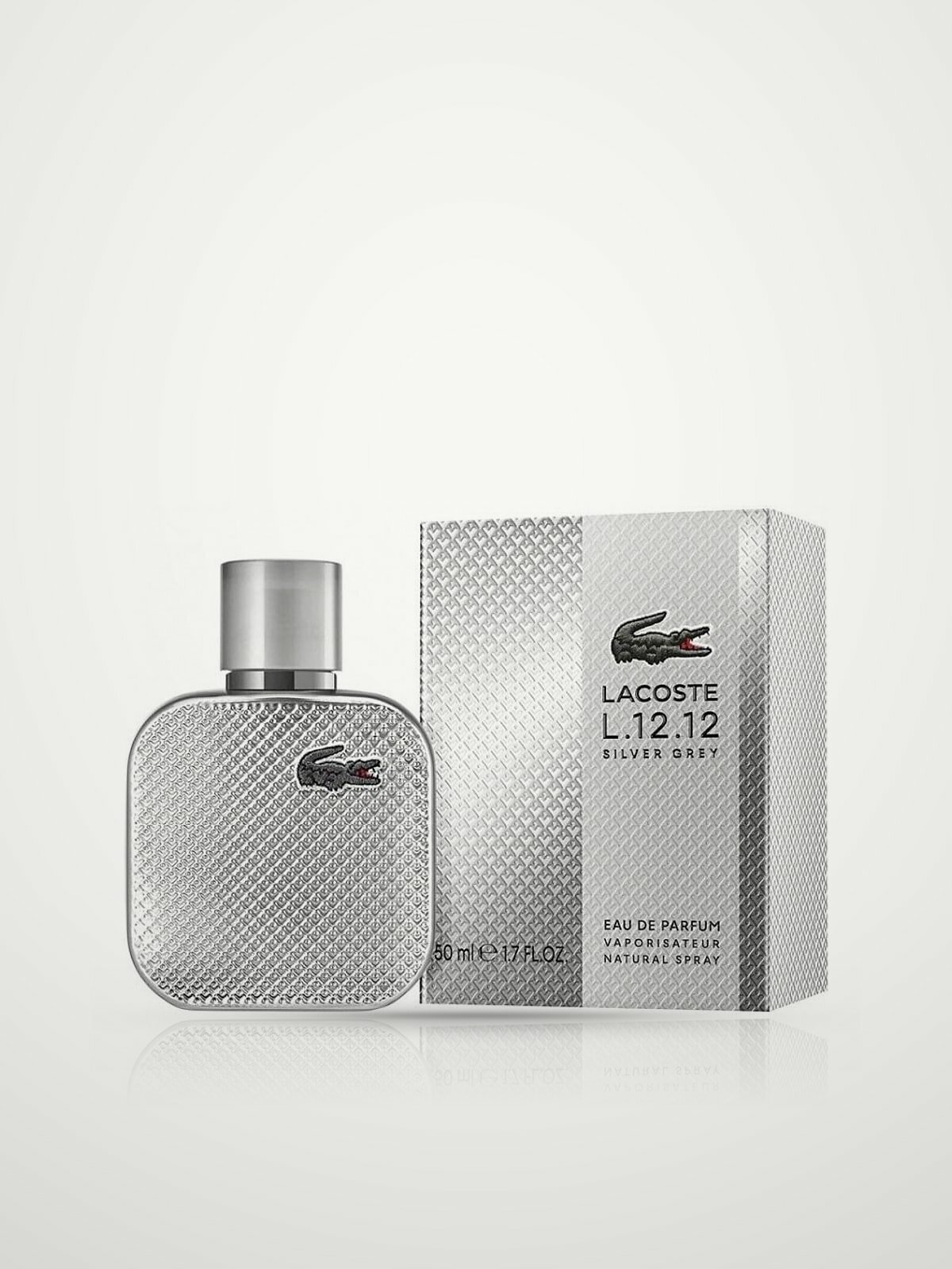 LACOSTE L. 12.12 SILVER GREY Парфюмерная вода 50 мл