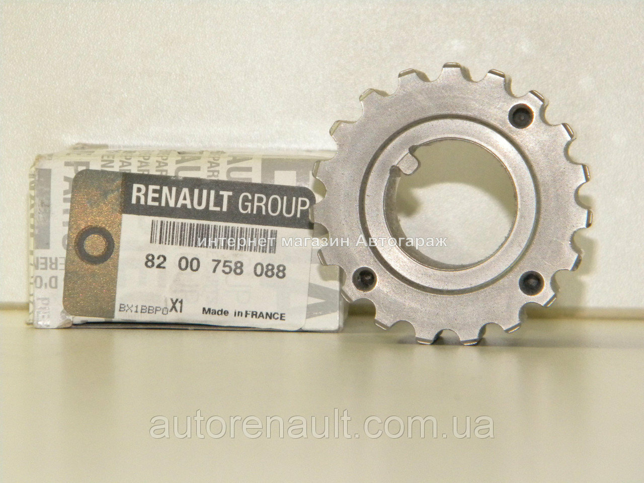 Шестерня mgn ii-lgn-clio ii-iii 1.4-1.6 16v k4m Renault 82 00 758 088