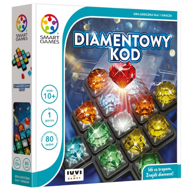 Головоломка Smart Games Алмазный код, разноцветный