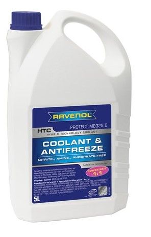 Антифриз Ravenol синий HTC Protect MB325.0 Concentrate 5 кг
