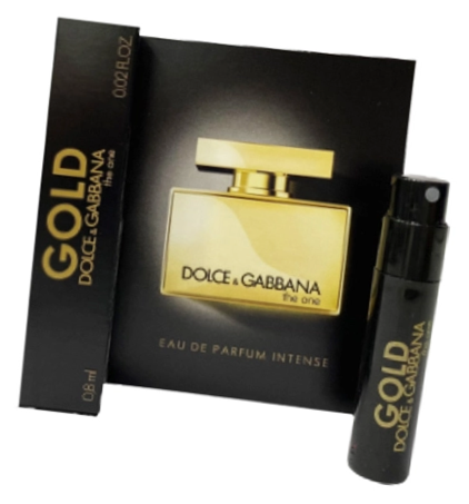 Парфюмерная вода Dolce Gabbana The One Gold Intense Limited Edition For Women пробник 0.8 / Мини-версия Дольче Габбана Зе Уан Голд Интенс Фо Вумен