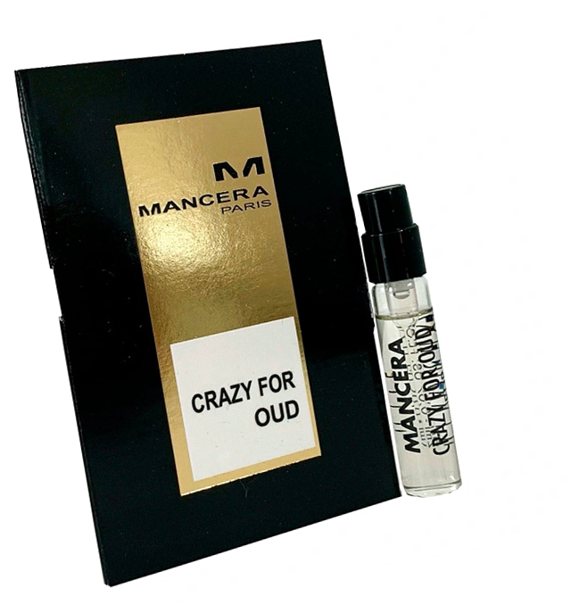 Mancera Crazy For Oud сэмпл парфюмерная вода 2 мл / Крейзи Фо Уд для женщин и мужчин
