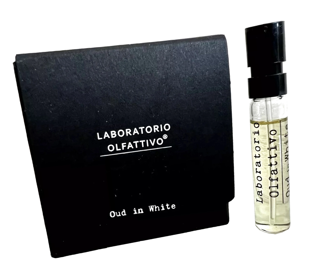 Сэмпл парфюма Laboratorio Olfattivo Oud In White 2 / Духи Лаборатория Ольфаттиво Уд Ин Уайт пробник