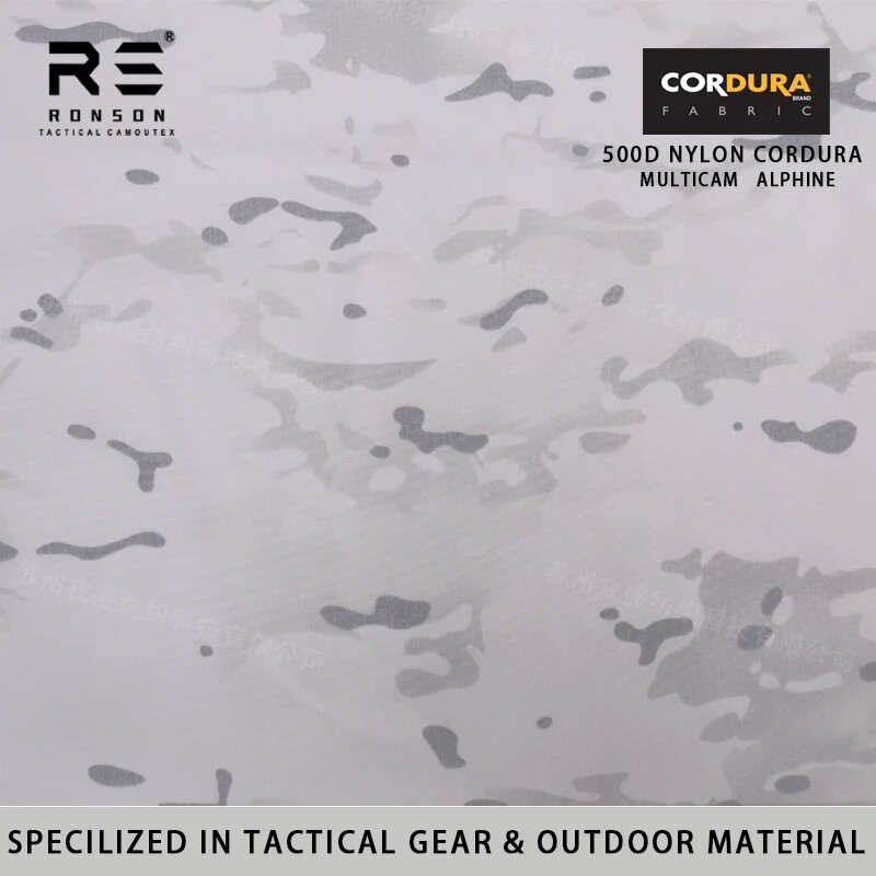 RONSON Ткань Cordura 500D камуфляж Snow CP