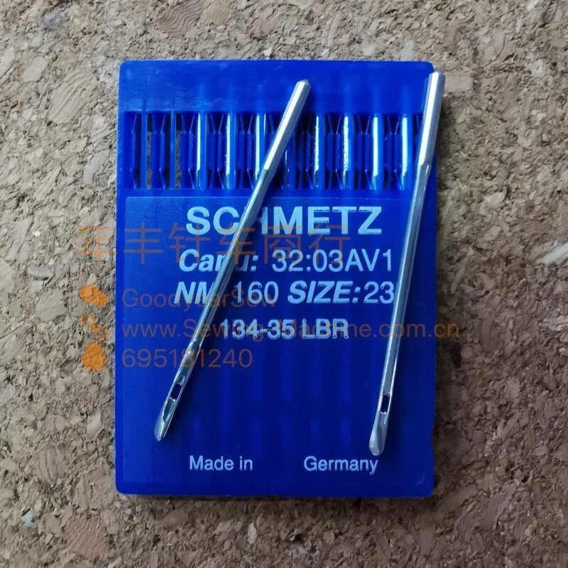Швейные иглы Schmetz Axe 134-35lbr 10PCS 1bag 130-21