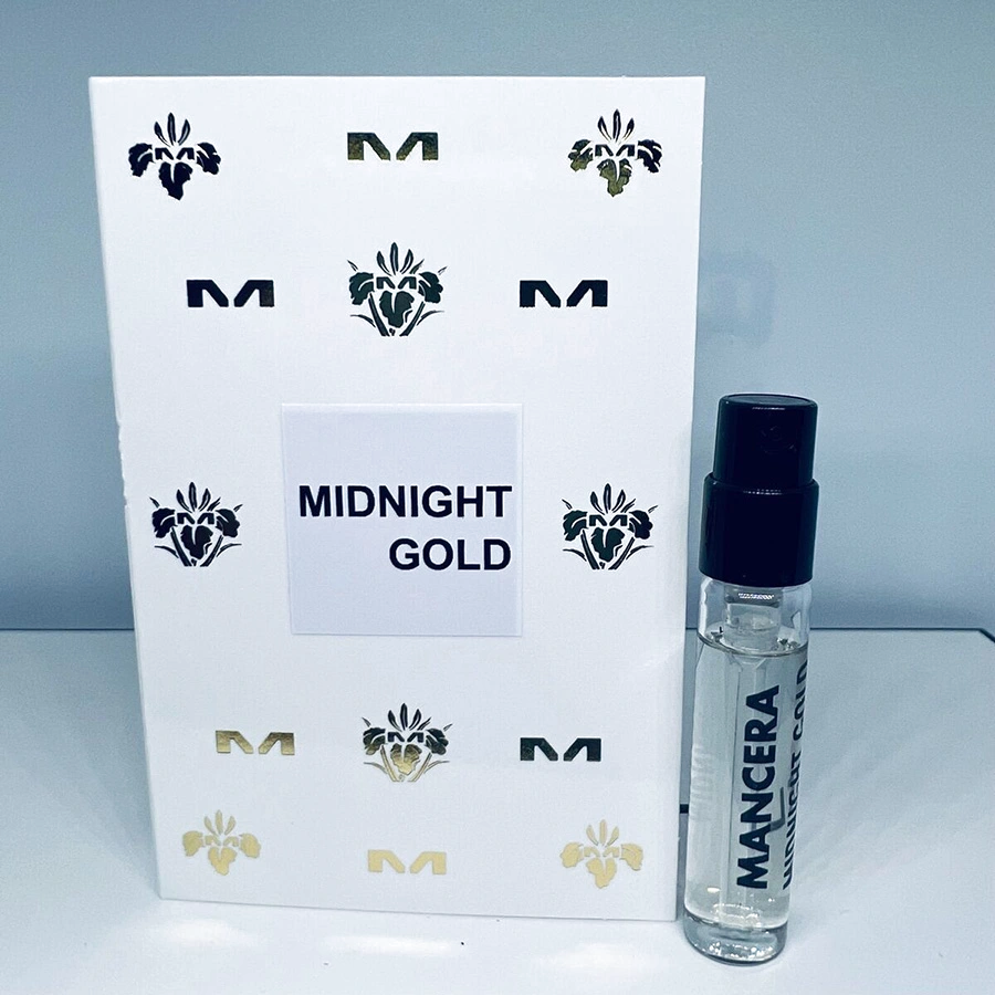 Парфюмерная вода Mancera Midnight Gold пробник 2 / Мансера Миднайт Голд миниатюра / Сэмпл для знакомства с ароматом