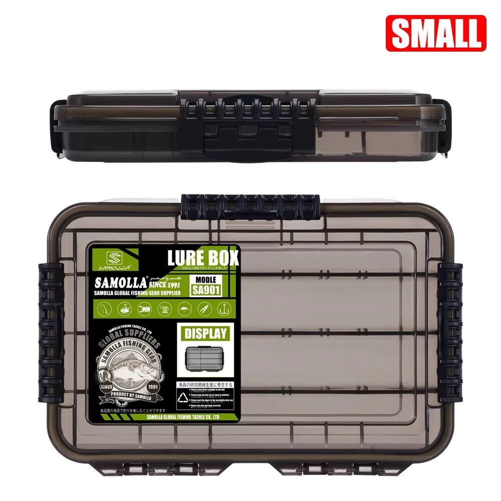Коробка для снастей SAMOLLA оранжевая small